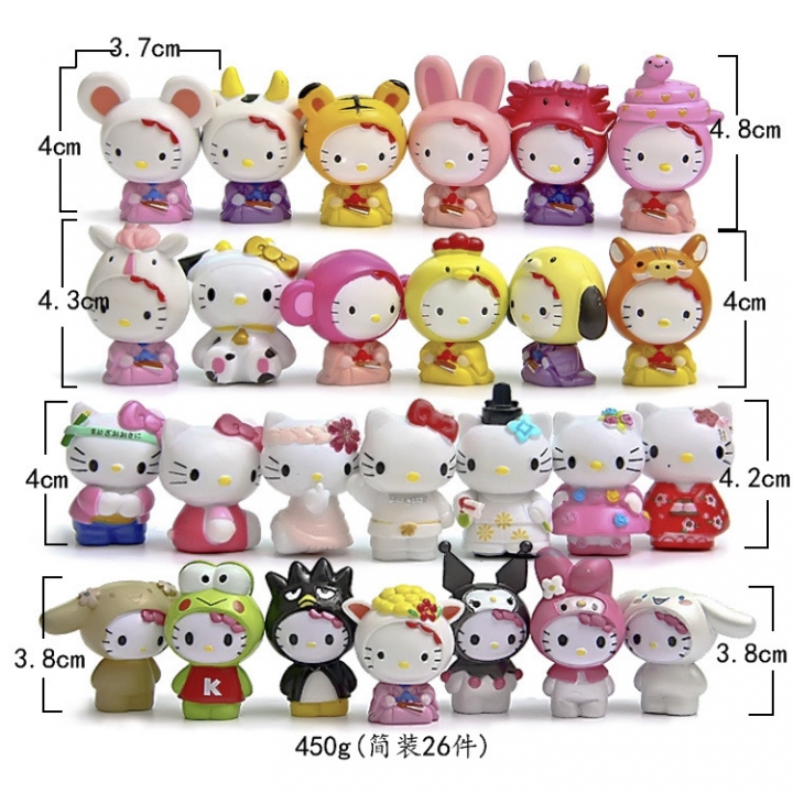 Classic Cat And Cat Combination Creative Hand DIY Landscaping Doll Decoration