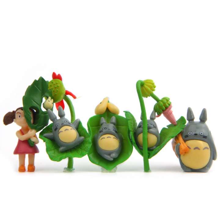 Changeable Modeling Totoro Xiaomei Bus Micro landscape Gardening Landscaping Doll