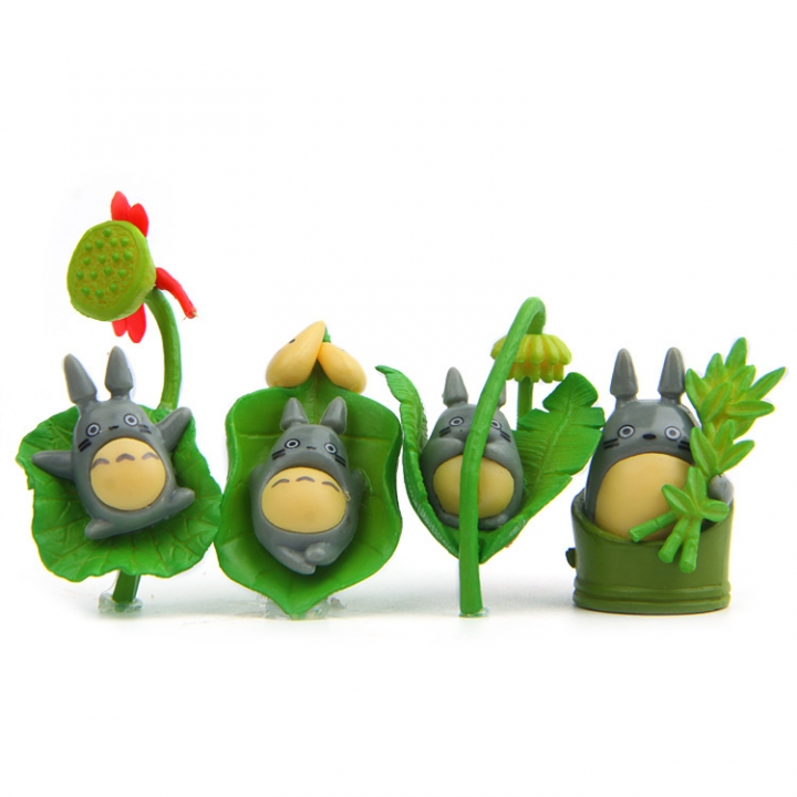 Changeable Modeling Totoro Xiaomei Bus Micro landscape Gardening Landscaping Doll