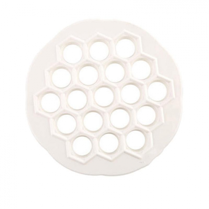 Kitchen Gadget Pastry Tools DIY White Plastic Dumpling Mold Dough Press Ravioli Mold Tools