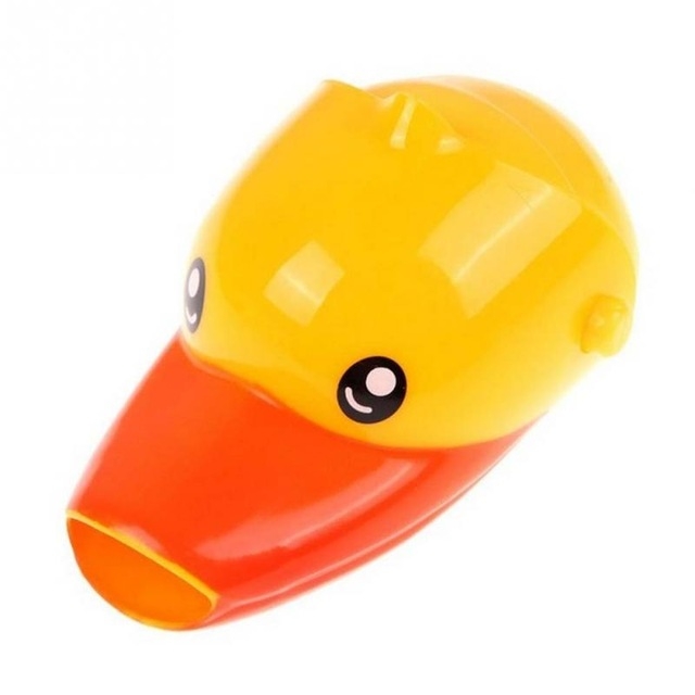 Cartoon Faucet Extender For Kid Hand Washing In Bathroom Sink Elephant Dolphin Duck Bathroom