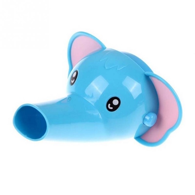 Cartoon Faucet Extender For Kid Hand Washing In Bathroom Sink Elephant Dolphin Duck Bathroom