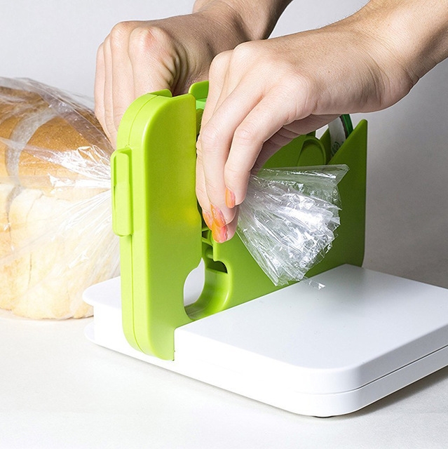 Bag Sealer Any Bag Anywhere Portable Sealing Device Food Saver By Kitchen gadget and Tools