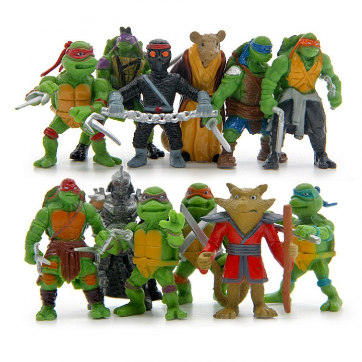 Teenage Mutant Ninja Turtle Hand Doll Decoration Gardening Succulents Micro landscape Doll