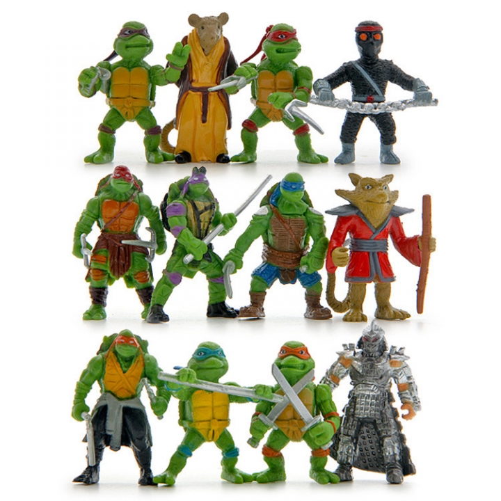 Teenage Mutant Ninja Turtle Hand Doll Decoration Gardening Succulents Micro landscape Doll