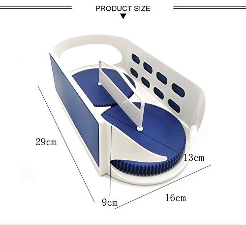 Swivel Organizer Double roller refrigerator Rotate Storage Box Bottle Storage rack