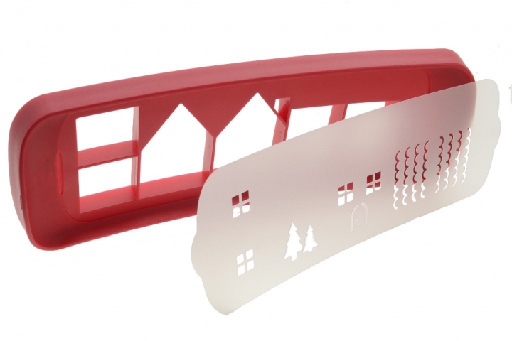 Kitchen Supplies 3D Pizza Cut Three-dimensional Cake Cut DIY Biscuits Mold Maker