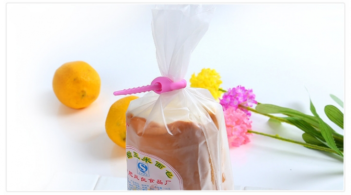 Silica Gel Plastic bag Sealing clip Food bag Bundle Cable tie Cable Management kitchen tool