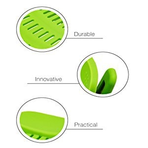 Silica gel Drip file Silica gel Pot side vegetables Drainer noodles filter Leak proof Baffle Kitchen Restaurant Supplies