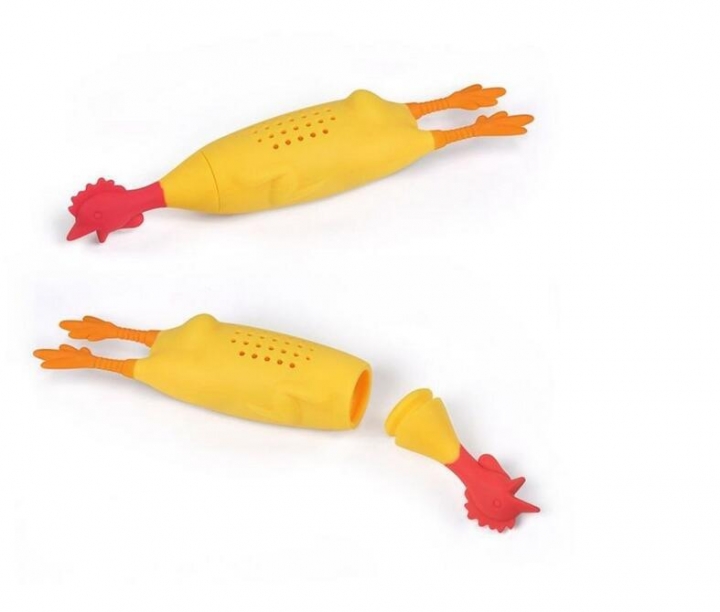 Silica gel Screaming chicken Spice box seasoning container Simmered soup Spice jar kitchen tool