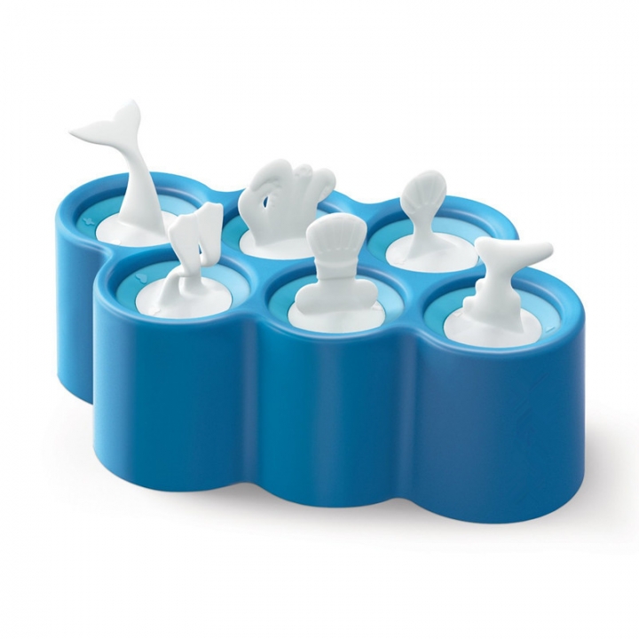 Ugly fish DIY Silica gel Ice mold Creative Stick ice mold plastic Ice Tray Lollipop ice cream Mold