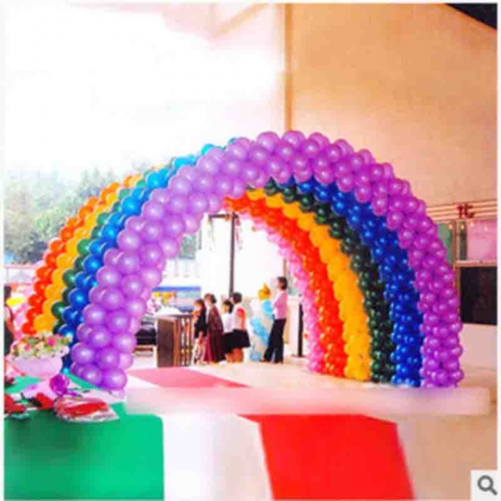 50PCS White Balloon Arch Stand Connectors Clip Ring Buckle Wedding Birthday Decor Balloon