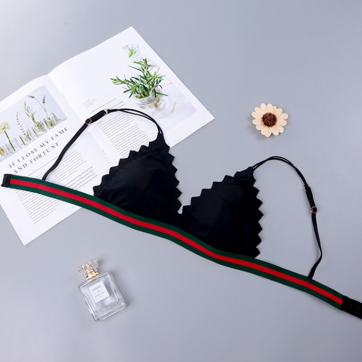 Ms Sexy Gather With Chest pad No rims Underwear Comfortable No trace Adjustable Bra