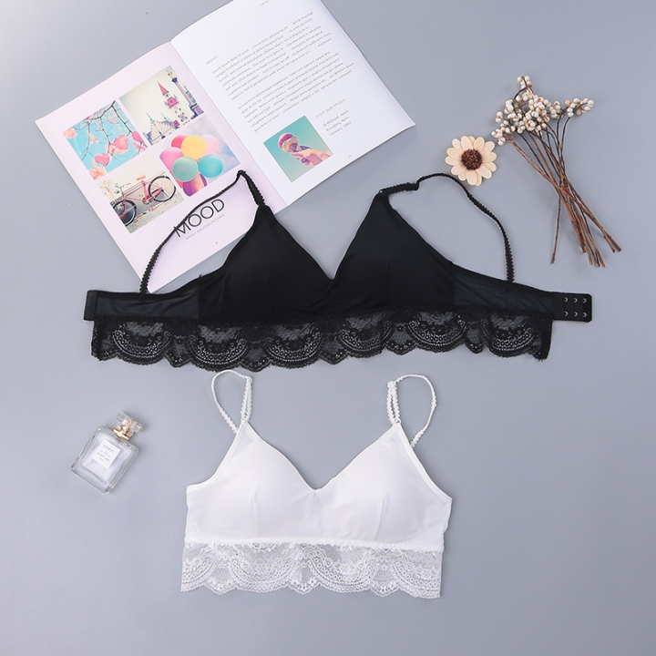 Ms Sexy No trace Lace Adjustable Bra Comfortable Gather No rims underwear