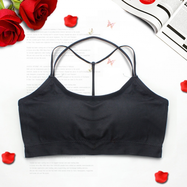 Seamless Breathable Sexy Bra Ms Wild Wrapped chest Anti-light Movement vest