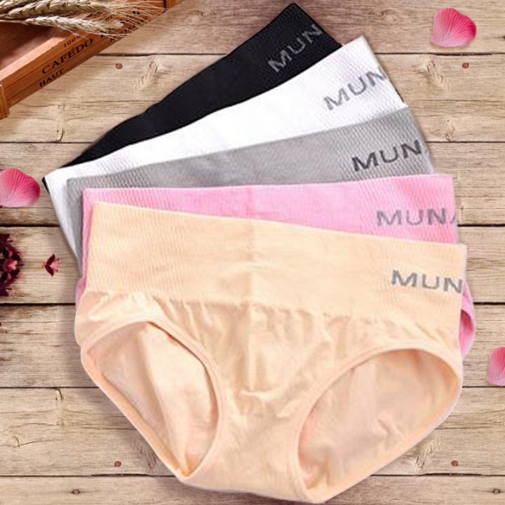 Teenage girl Panties Mid waist Hip Abdomen Ms Triangle Panties
