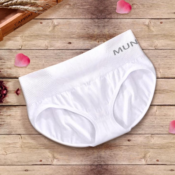 Teenage girl Panties Mid waist Hip Abdomen Ms Triangle Panties