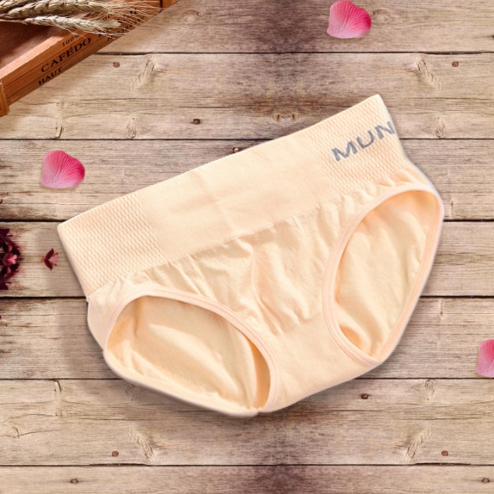 Teenage girl Panties Mid waist Hip Abdomen Ms Triangle Panties