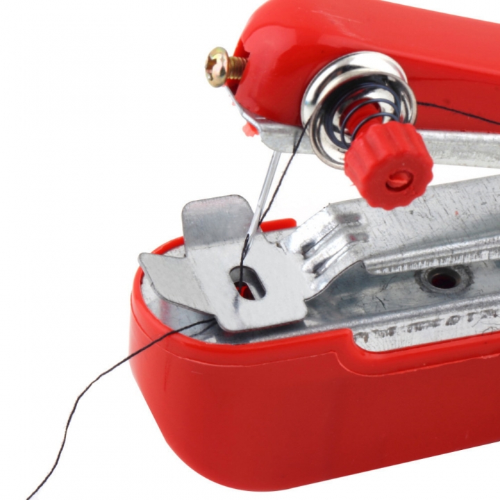 Handheld Mini Sewing Machine Portable Home DIY Needlework Cordless Machine Cloth Fabric Stitch