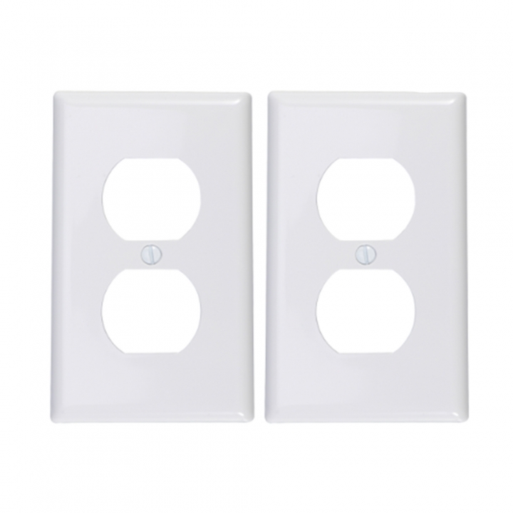 Plug Cover LED Night Light Angel Wall Outlet Face Hallway Bedroom Bathroom Safety Light