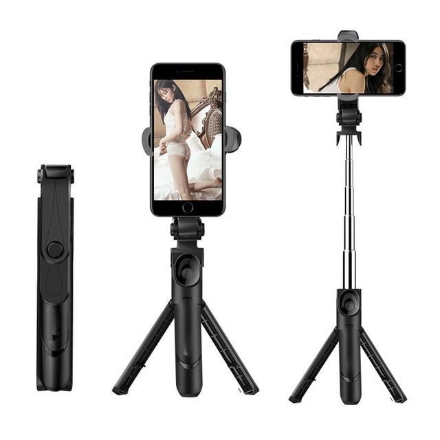 Bluetooth Remote Portable Wireless 360 Degree Rotation Selfie Stick For iPhone For Android