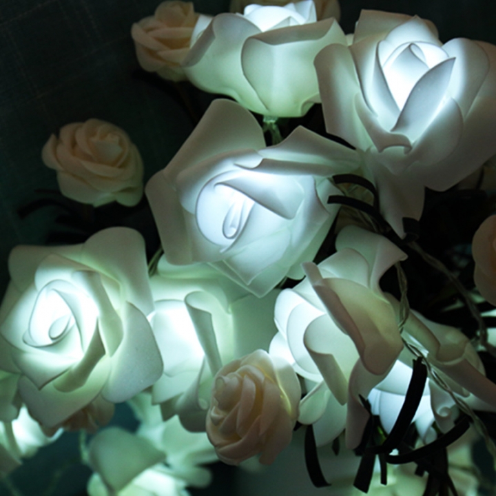 led Rose Lantern Flashing light bedroom decoration Party Marriage room romantic light post