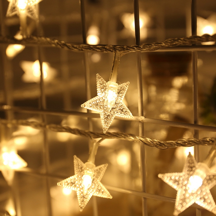 led Scrub Star light string Lantern Flashing string room romantic Wedding Decorative lights