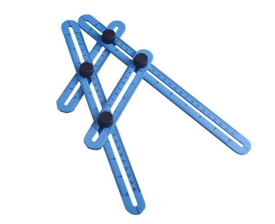 Plastic Activity Four-fold ruler Metric system Scale Multifunction Measuring square