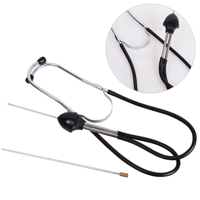 Auto Car Engine Block Stethoscope Automotive Tester Diagnostic Tools Noise Monitor Repair Engine