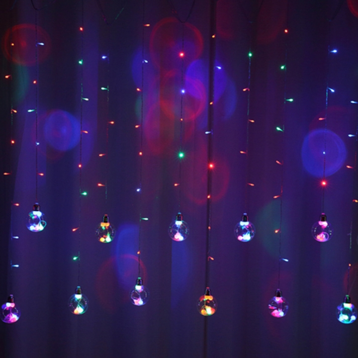 Creative Ambient Light festival curtain Decorative lights Hanging lamp Wishing ball Lantern