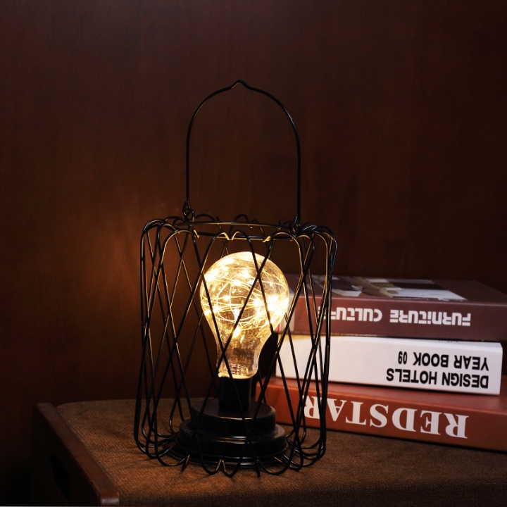 Room decoration Modeling lamp Diamond light globe Lantern Christmas lights led Iron art Night light