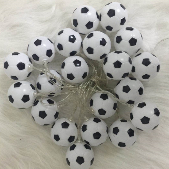 World cup led football Lantern Flashing light bar Gear Cafe background Decorative lights