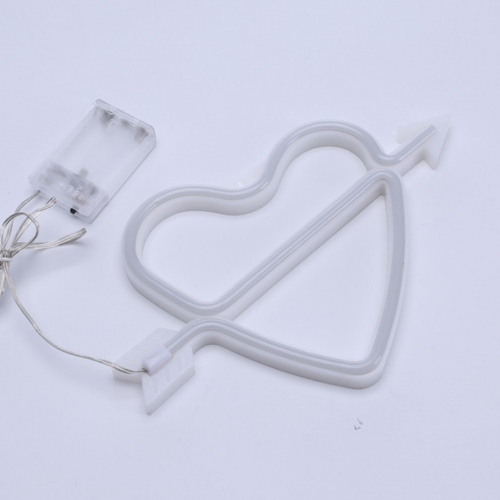 Neon Illuminate led Lantern English Letter light Love hill Bit arrow concert Night light
