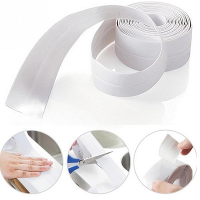 kitchen waterproof Mildew proof tape Corner Line sticker seam Protector Bumper strip