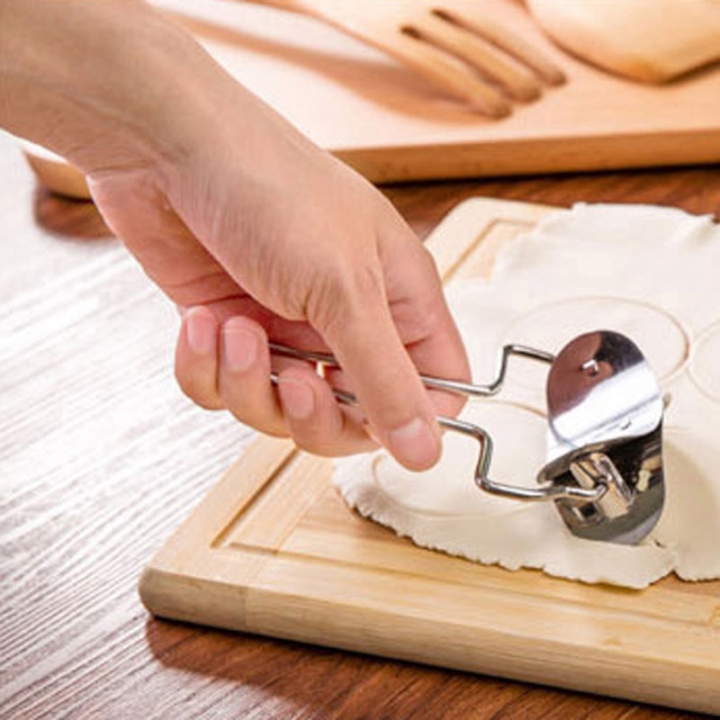 Stainless Steel Dough Press Dumpling Pie Ravioli Mould Maker Pastry Tools Cooking Pastry Tools  Kitchen Restaurant Supplies