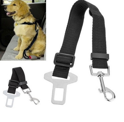 Adjustable Dog Car Safety Seat Belt Pets Dogs Seatbelt Cat Carriers Leads Belts Pet Accessories