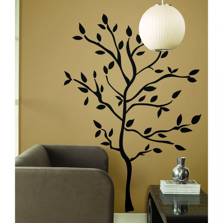 Creative black Branch 157*119cm Western style Carved Wall sticker