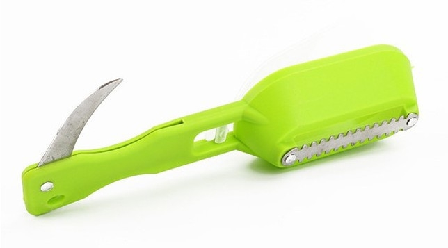 Kitchen tool Fish scale Planing scraper Go to the scales Multifunction Fish scale Scraping