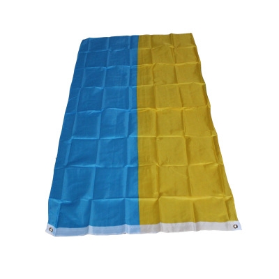 Ukraine National flag 90*150cm No 4 Polyester Banner National flag Hanging flags Banners
