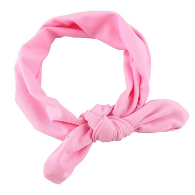 8 colors elastic fabric baby Headband  baby Headwear lovely Bow child Hair accessories