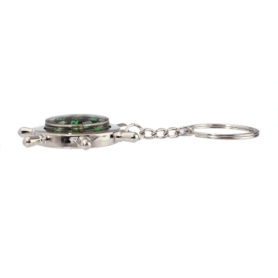 Creative navigation compass Keychain Men practical Multifunction Keychain