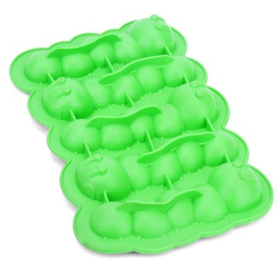Caterpillar Ice Tray  Ice mold Creative Ice cube Mold Ice box Food supplement box freezing box   Kitchen Restaurant Supplies