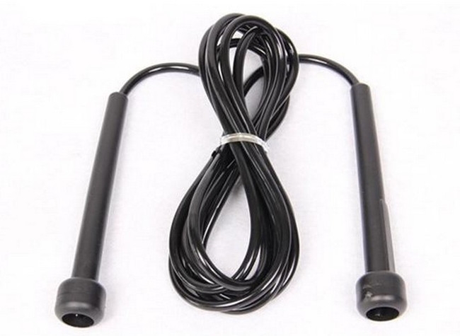 Portable movement Fitness Jump rope Pen handle plastic rope skipping
