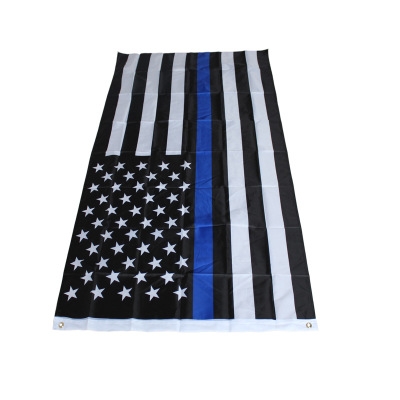United States blue Star strip Nylon flag 3*5ft Blue thin Printing flag