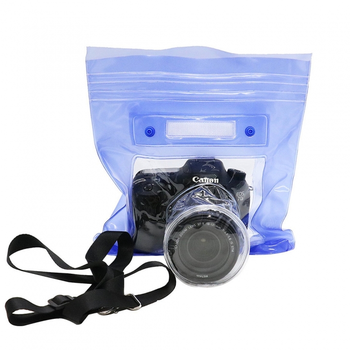 Waterproof DSLR SLR Camera Underwater Housing Case Pouch Dry Bag For Camera