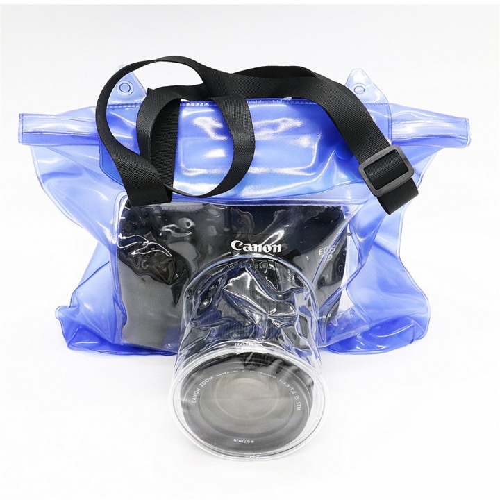 Waterproof DSLR SLR Camera Underwater Housing Case Pouch Dry Bag For Camera