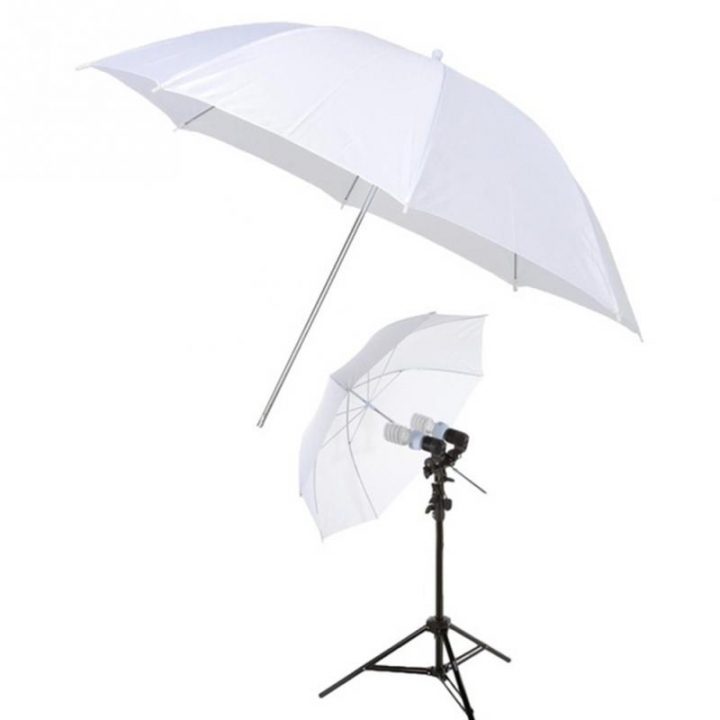 33 Inch Photography Studio Flash Diffuser Translucent Soft Light White Umbrella Camera Accessories