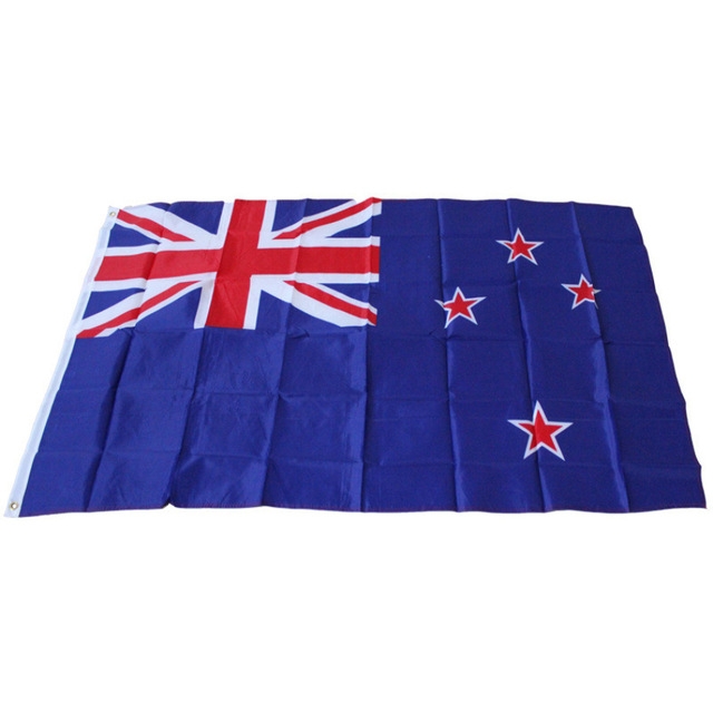 90 x150cm Zealand Flag Polyester National Banner Happy Gifts High Quality Polyester Fabrics