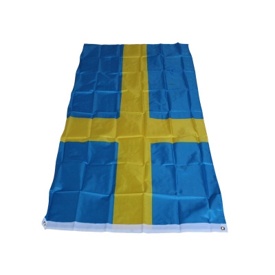 90*150cm   3*5ft Swedish flag No 4 Polyester banner procession Home decoration