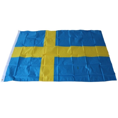 90*150cm   3*5ft Swedish flag No 4 Polyester banner procession Home decoration